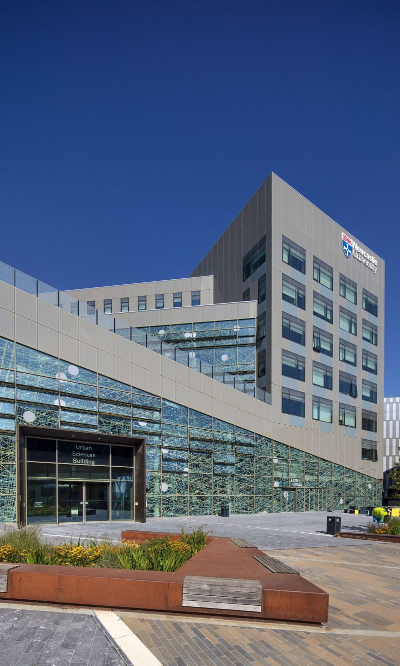 The Urban Sciences Building (USB), Newcastle Helix, Newcastle upon Tyne, Tyne & Wear, England, UK