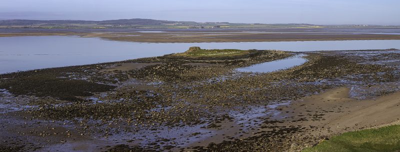 St Cuthbert's Island, Lindisfarne, Northumberland, England, UK