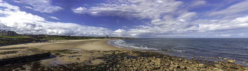 Long Sands beach, Tynemouth, Tyne & Wear, England, UK